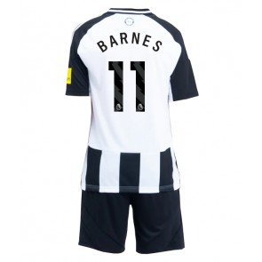 Newcastle United Harvey Barnes #11 Dětské Domácí dres komplet 2024-25 Krátký Rukáv (+ trenýrky)